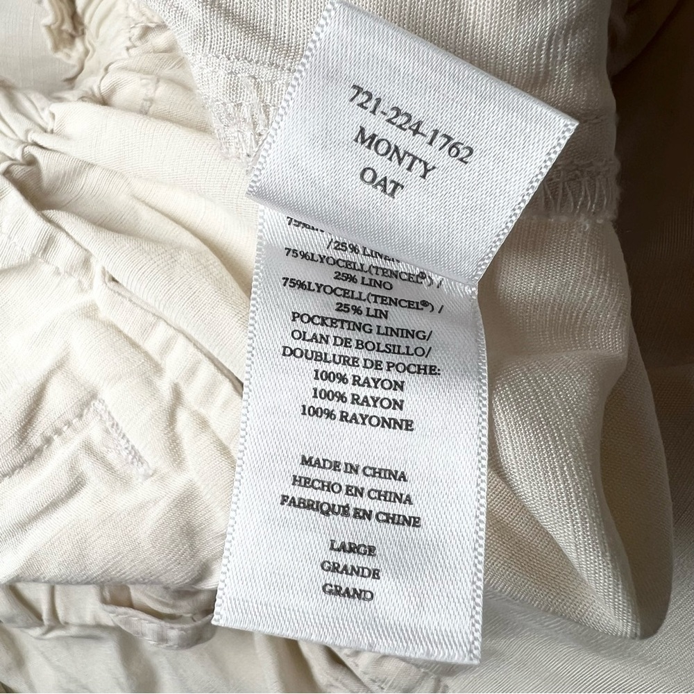 Rails Women’s Monty Short in Oat Size Large - Picture 16 of 16